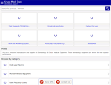 Tablet Screenshot of krupamediscan.net